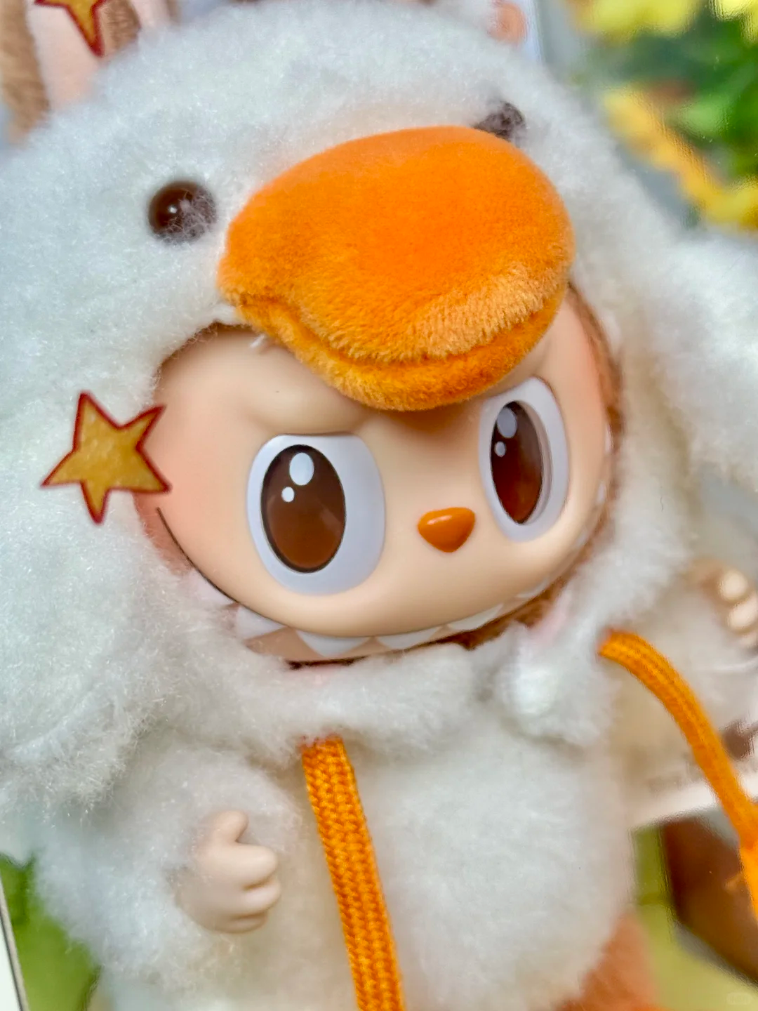 #12 Labubu Forest Fairy Tale Vinyl Plush Hanging Card. Labubu Forest Fairy Tale Series Plush Toy