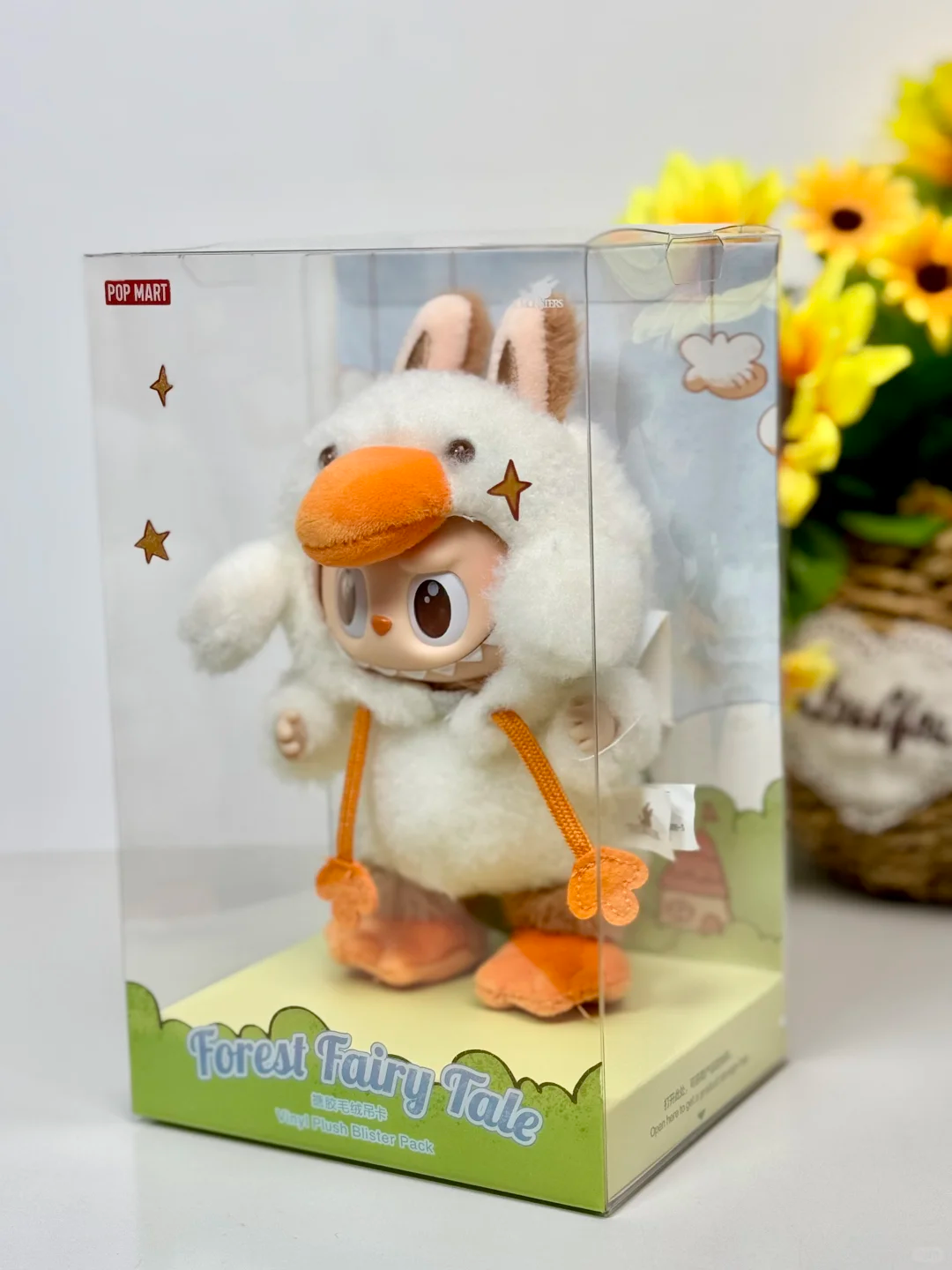 #12 Labubu Forest Fairy Tale Vinyl Plush Hanging Card. Labubu Forest Fairy Tale Series Plush Toy