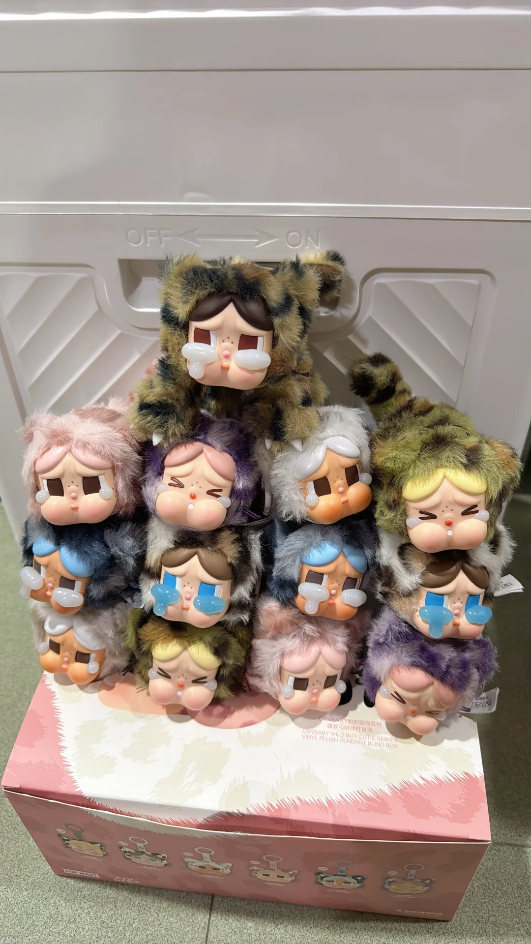 #72 CRYBABY WILD BUT CUTE SERIES & Ocelot Series & Keychain