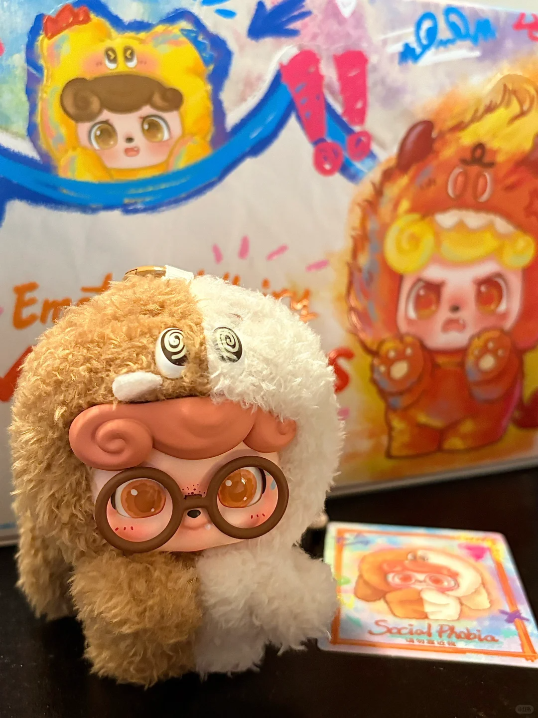 #74 Emotional Hairy Monsters & Imotion Series Plush Toy