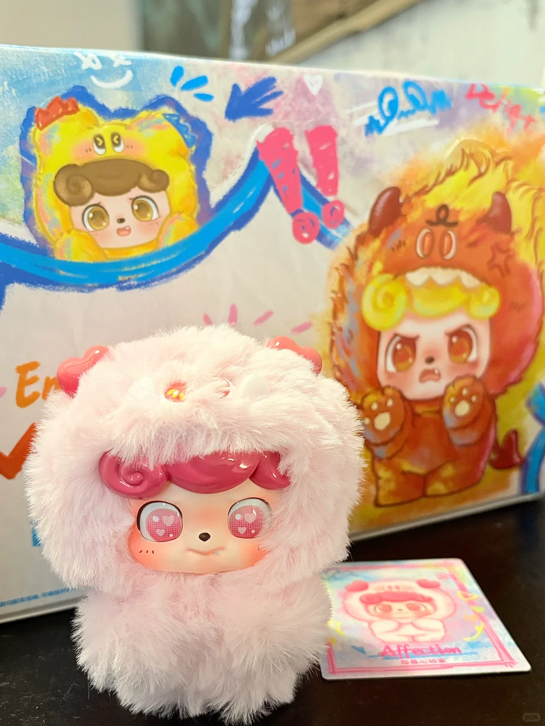 #74 Emotional Hairy Monsters & Imotion Series Plush Toy