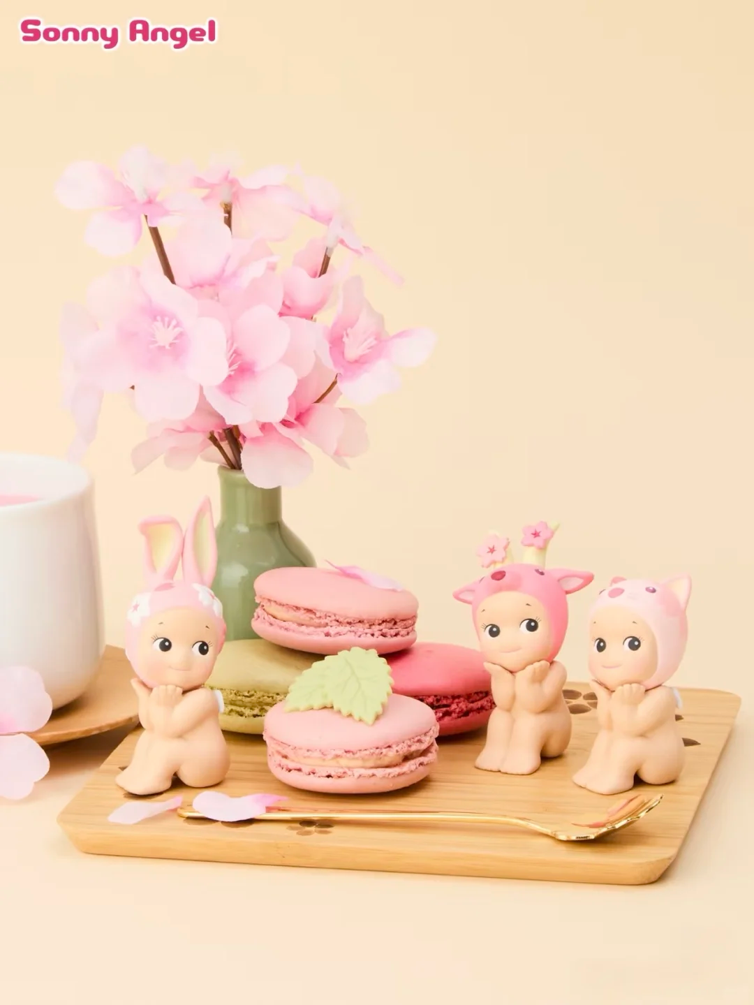 #77 Sonny Angel mini figure Cherry Blossom Series Hanami Edition & Sony Angel Sakuramori Series