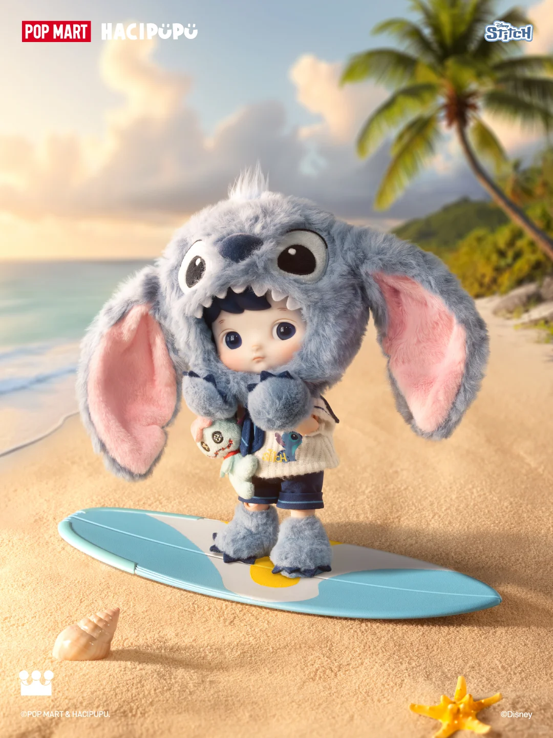 #44 Hacipupu Stitch&Hacipupu Stitch Series Plush Toy