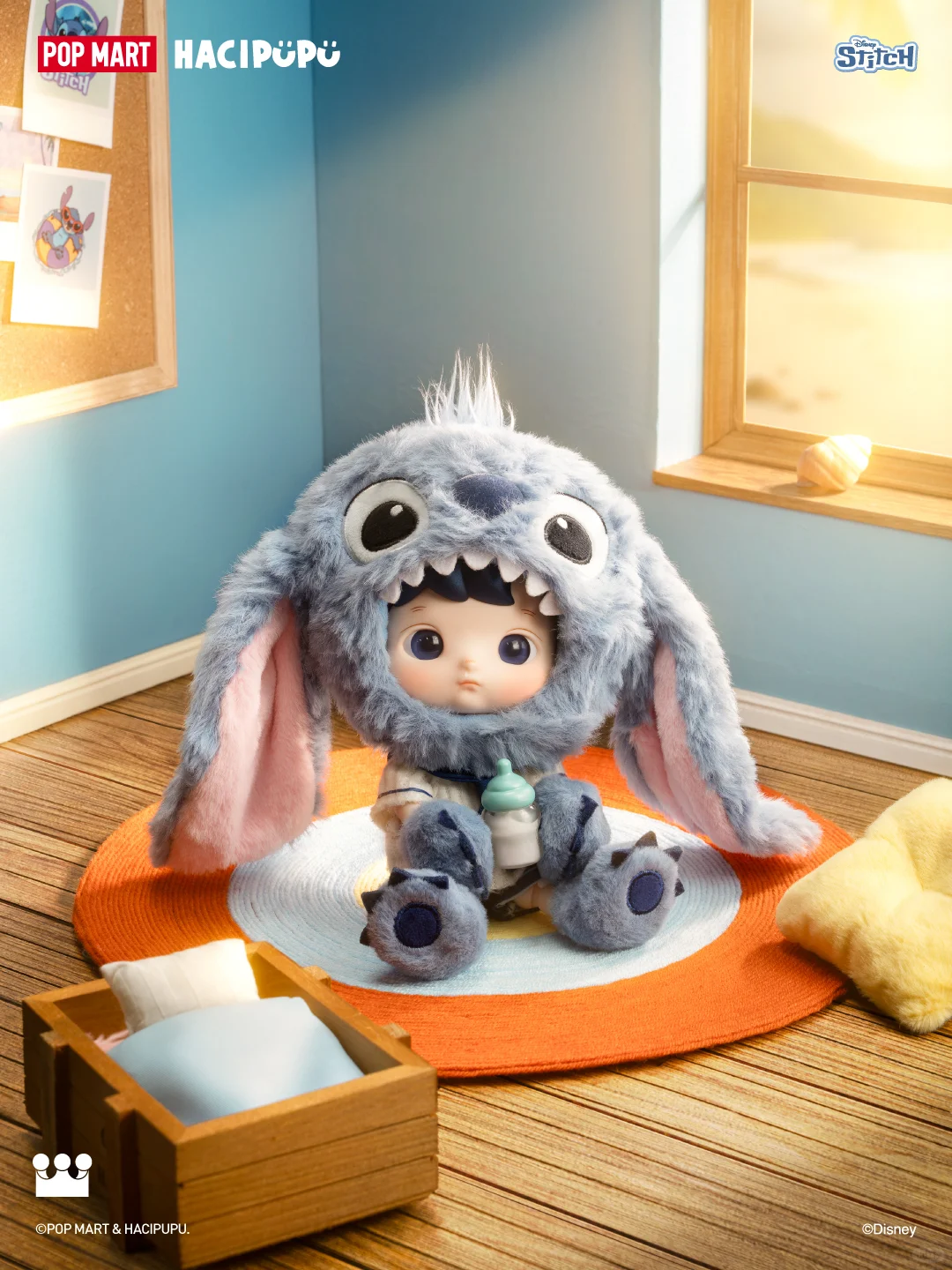#44 Hacipupu Stitch&Hacipupu Stitch Series Plush Toy