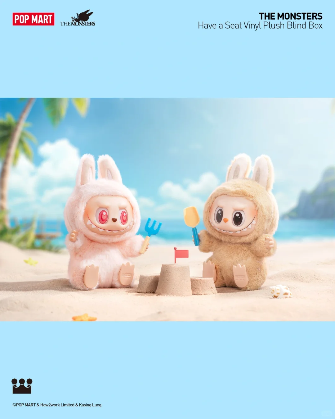 #05 Labubu V2 THE MONSTERS- Have a Seat Vinyl Plush Blind Box & Labubu 2nd Generation