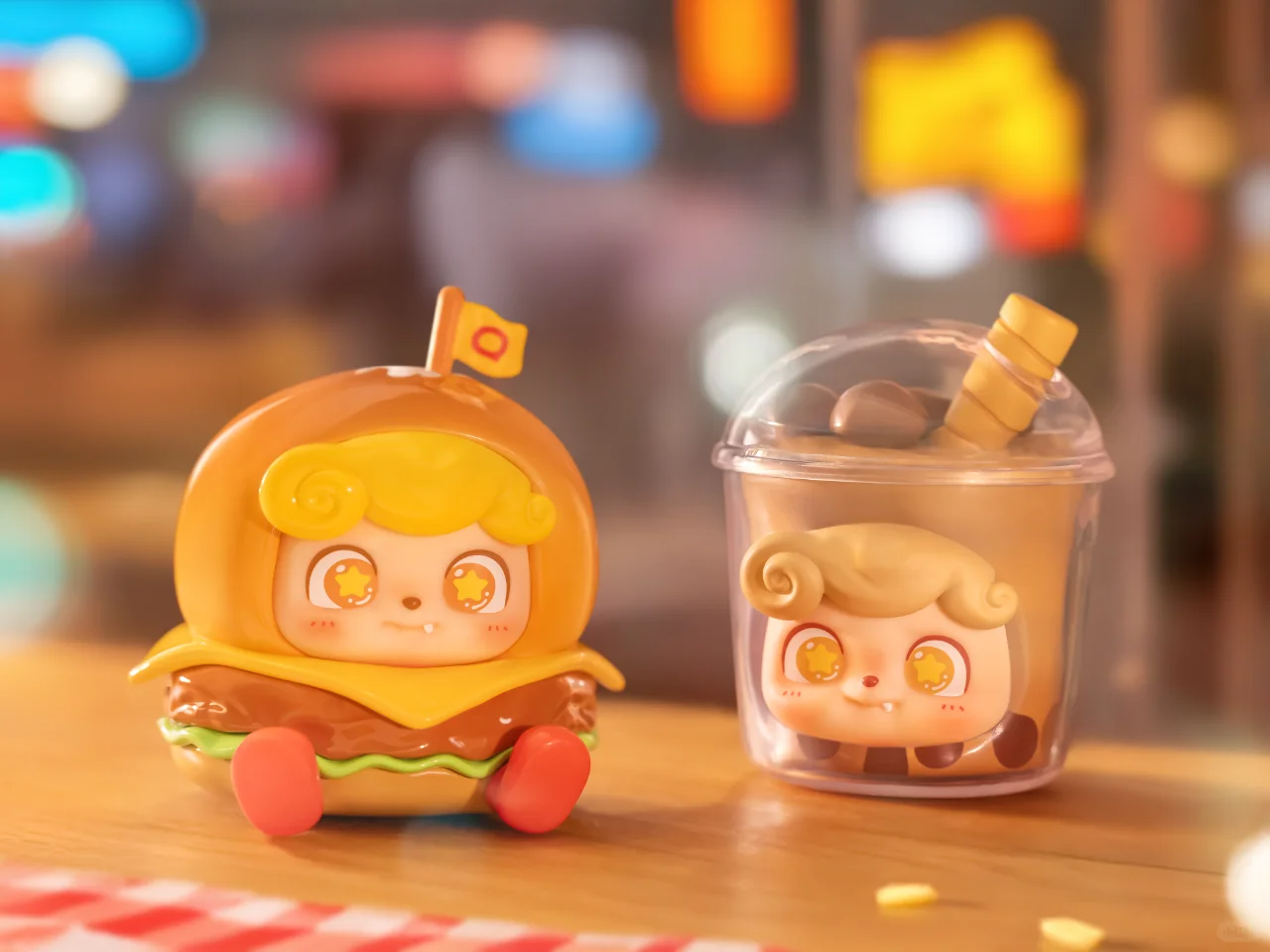 #105 Q-kid street snack series blind box&Q-kid street mini series blind box