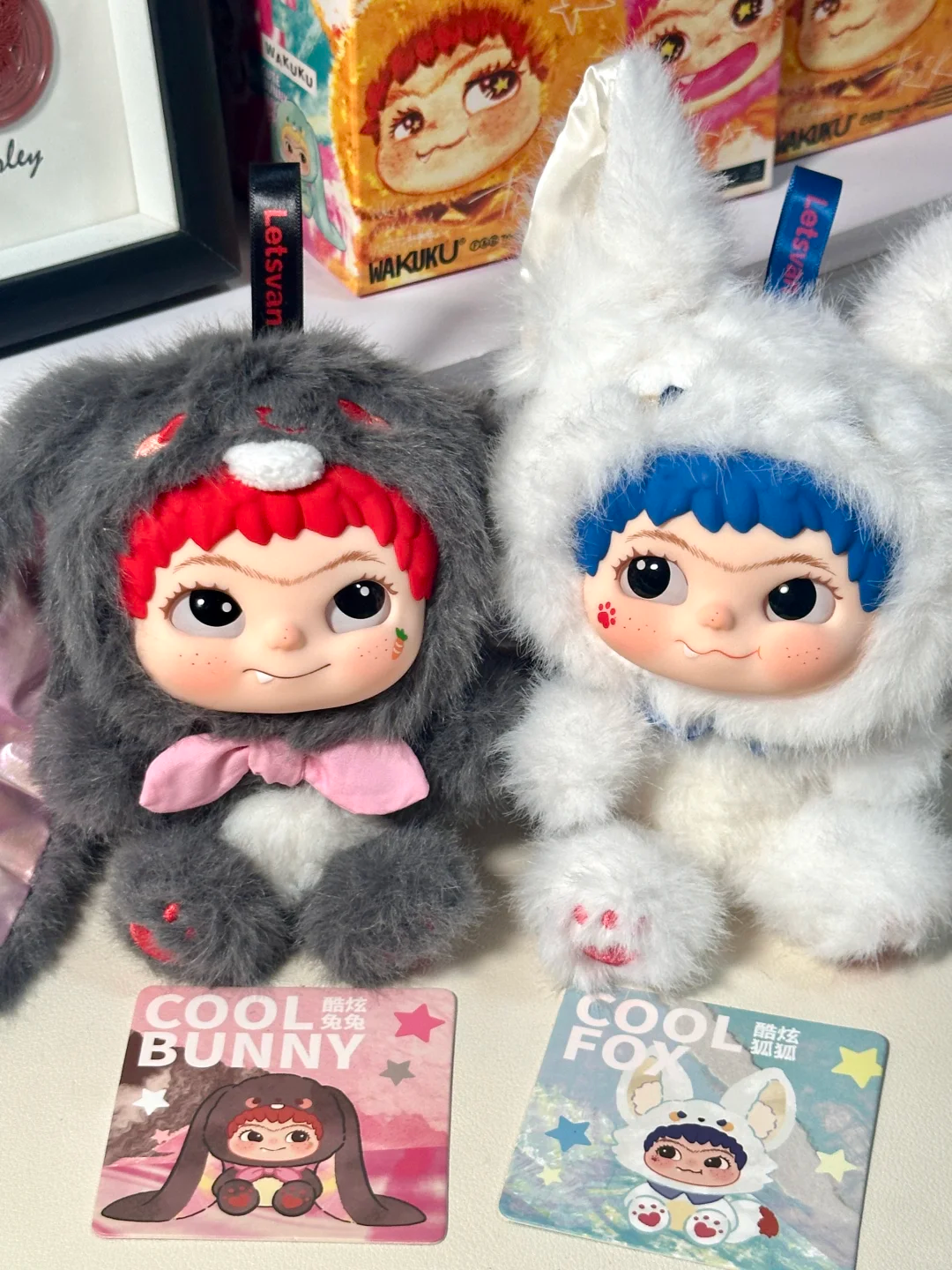 #52 wakuku Fox&Bunny trick or treat series blind box&wakuku 2nd generation