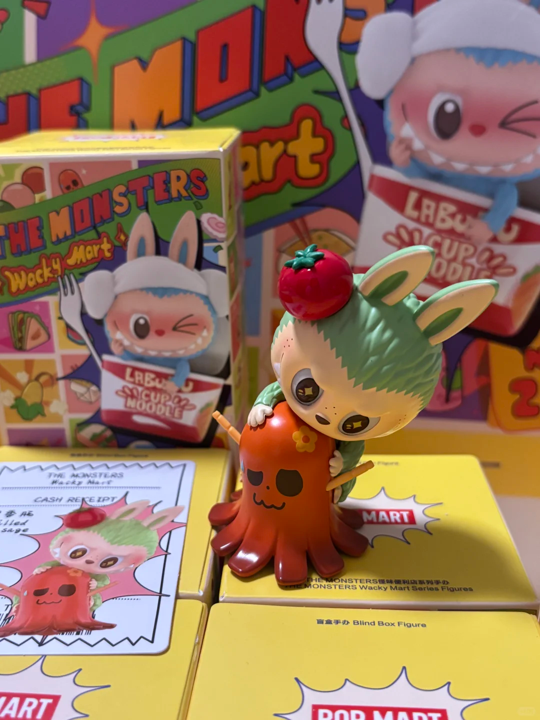 #107 Labubu The monsters Wacky Mart series-squishy Charm blind box & Labubu Convenience Store series blind box