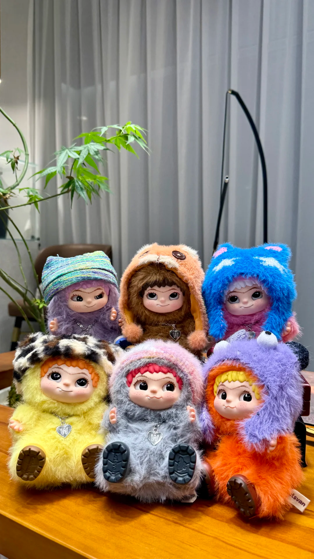 #53 v1 wakuku Fuzzy Trendy Fun Party series blind box&Wakuku Ichidai