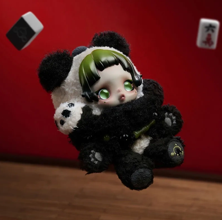 SKULLPANDA Lazy Panda Plush Doll Pendant (pre order)