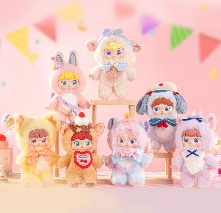 Puffynose friends plush blind box