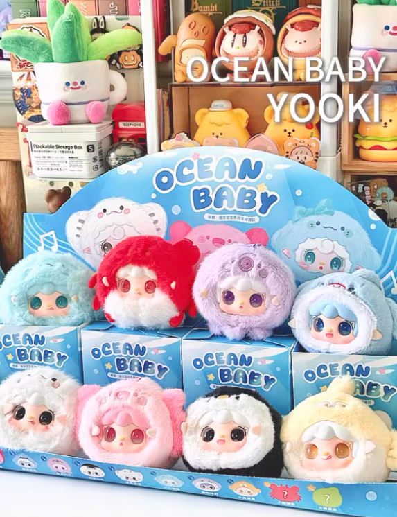 Yooki V6 Mini Ocean Baby Series Plush Blind Box