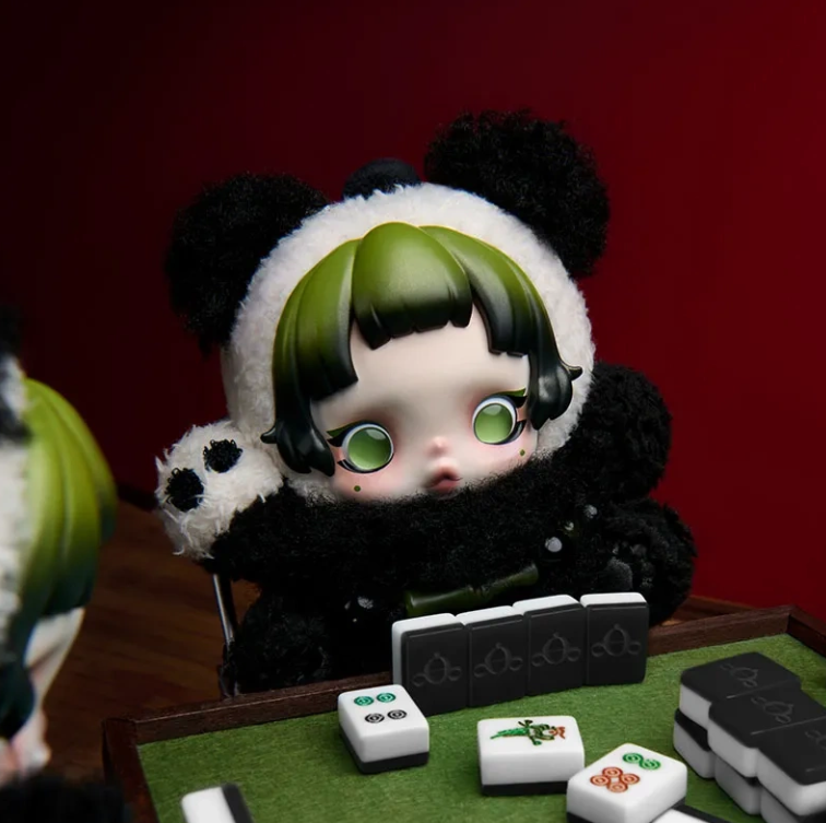 SKULLPANDA Lazy Panda Plush Doll Pendant (pre order)
