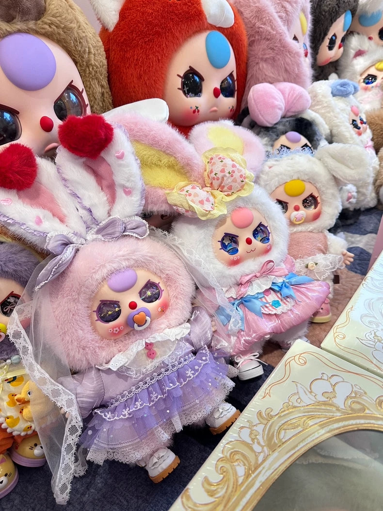 #21 Baby Three 400% Lolita's Dreamland Plush & Soft Vinyl Blind Box Figure & Baby Three Clothing Paradise Plush