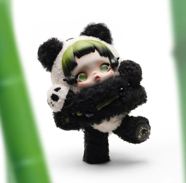 SKULLPANDA Lazy Panda Plush Doll Pendant (pre order)