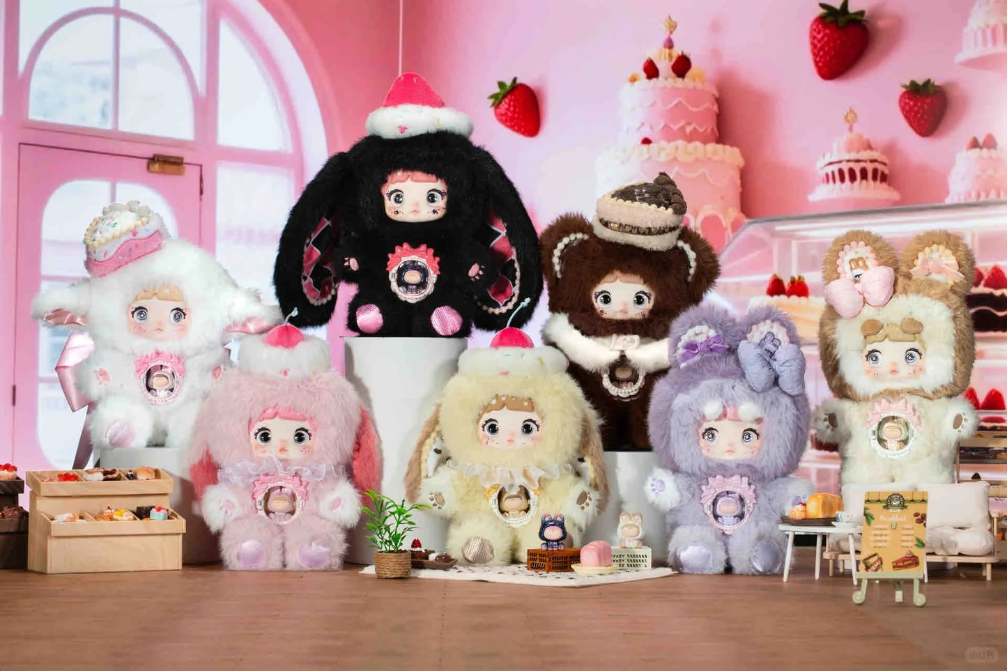 #40 Nommi -A bite of sweetheart stuffed toy