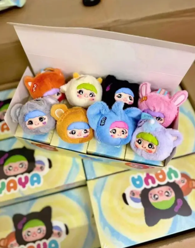 happy ghost YaYa - Little Naughty Plush Blind box&Fun Fruit Plush Pendant Blind box