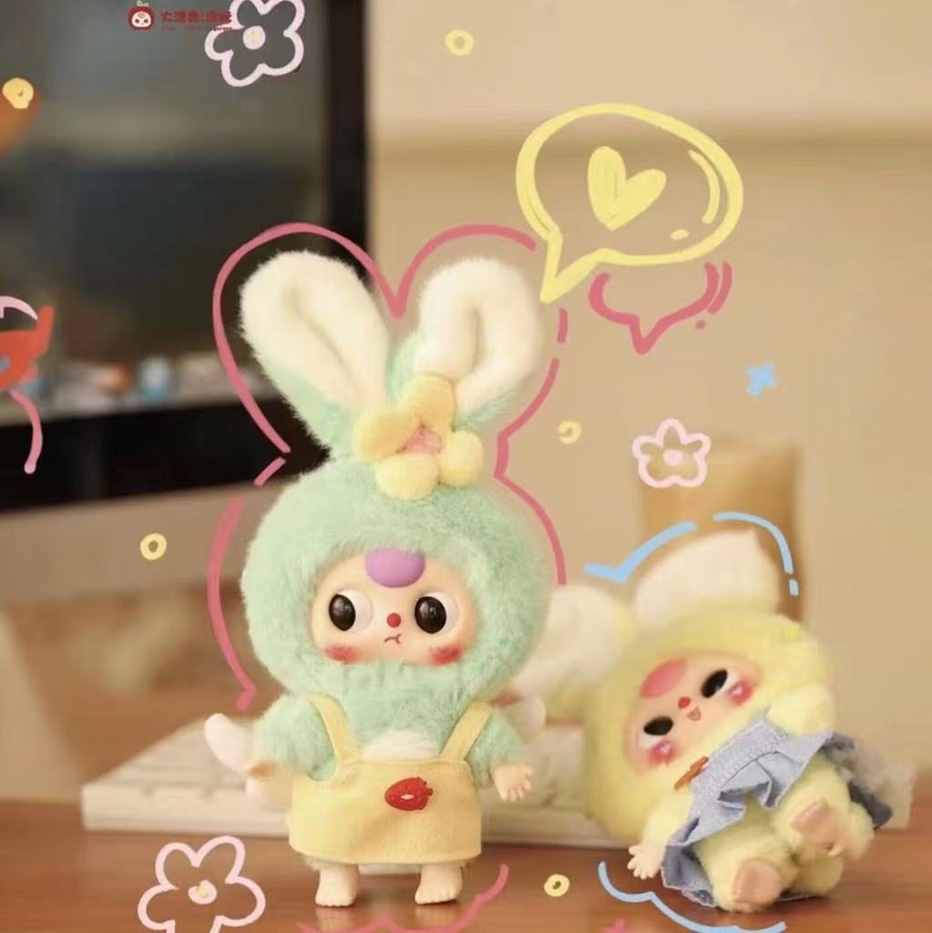 #161-Babythree-Macaron Cute Bunny V2