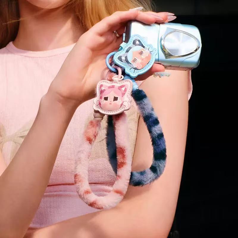 CRYBABY WILD BUT CUTE SERIES phone charm blind box & Ocelot series & key holder