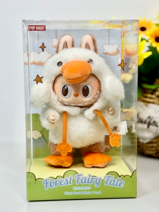 #12 Labubu Forest Fairy Tale Vinyl Plush Hanging Card. Labubu Forest Fairy Tale Series Plush Toy