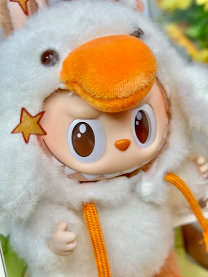 #12 Labubu Forest Fairy Tale Vinyl Plush Hanging Card. Labubu Forest Fairy Tale Series Plush Toy