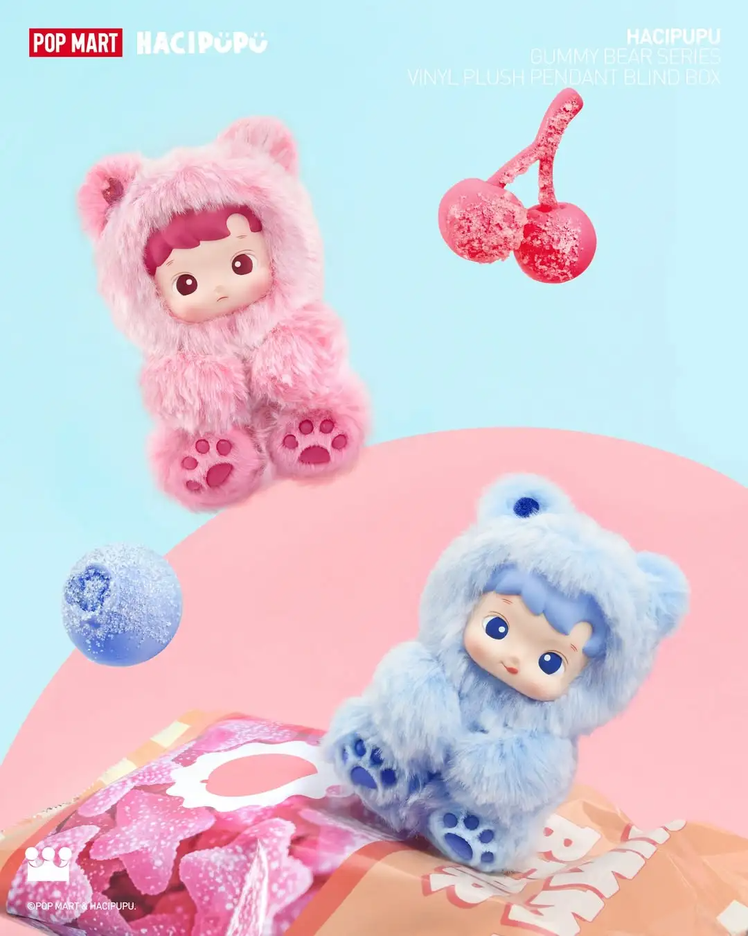 #43 Hacipupu Bear Series Plush Toy 