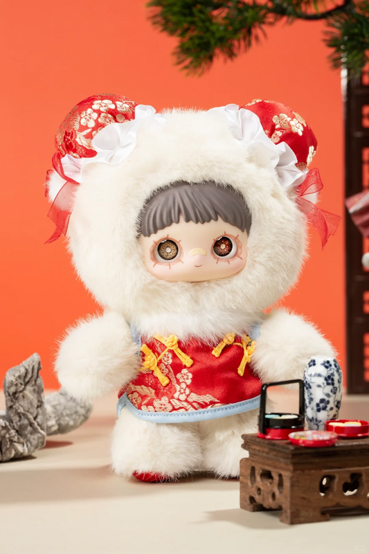 #62 MayMei V3 – Spring Poem Plush Blind Box Figure &amp;MayMei Three Generations Spring Poem Series 