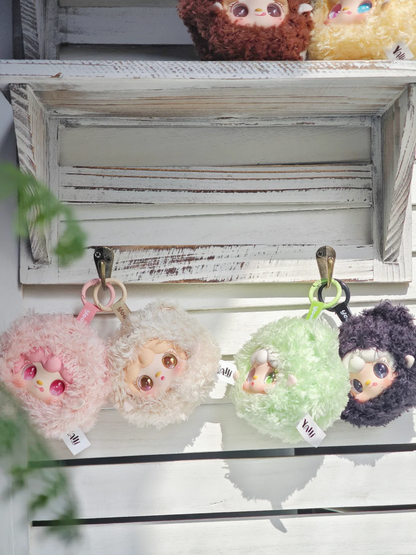 #64 yooki V9 Little Bear Mini Pendant Plush Blind Box &amp; YOOKI 9th generation Bear series &amp; blind box &amp; pendant 