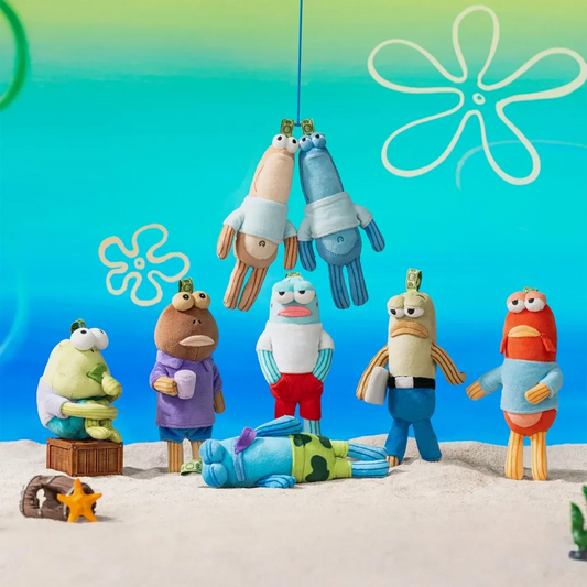 #70 Bikini Bottom Buddies - Whimsical Plush 