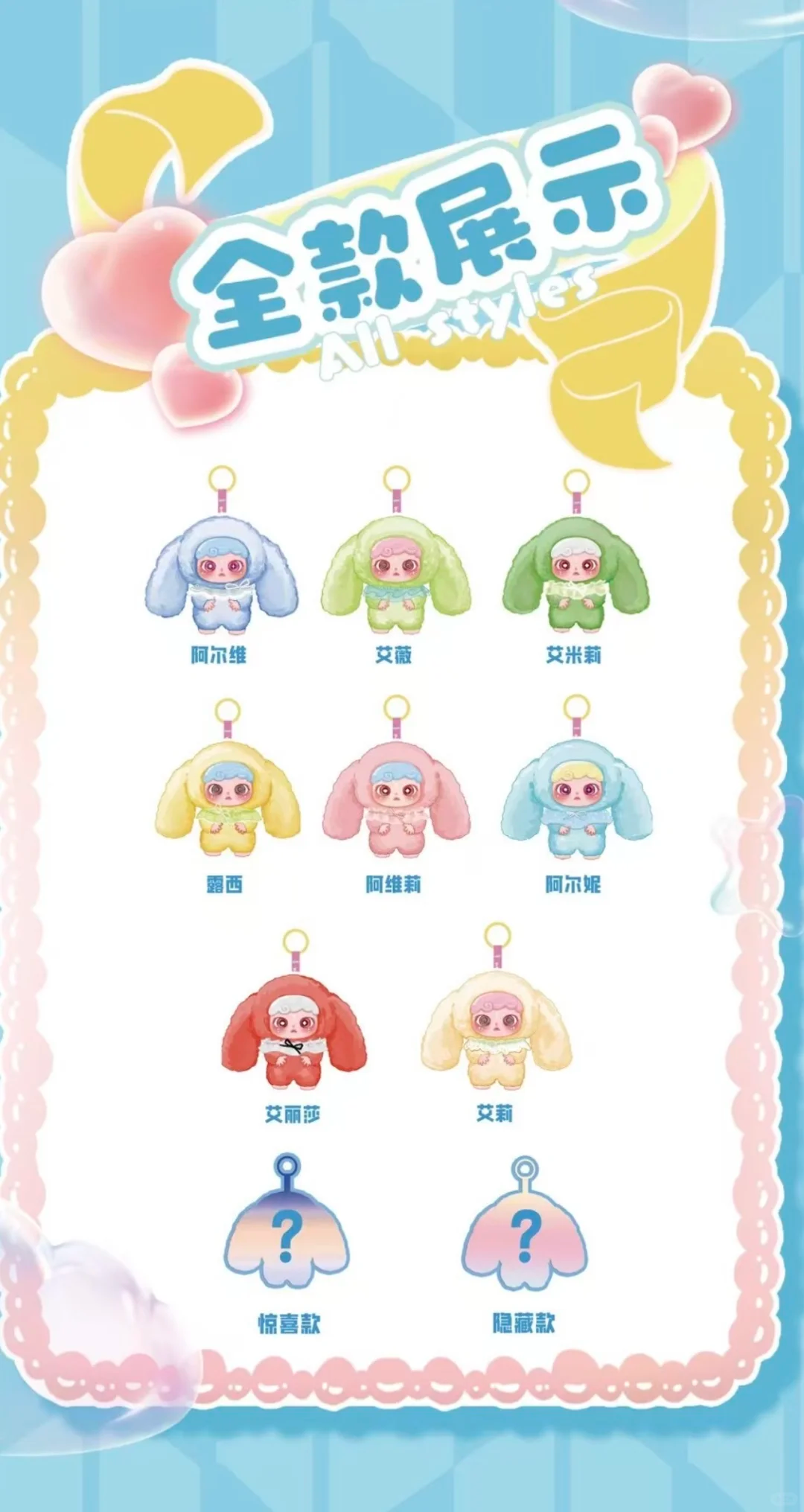 #34 Noci Rabbit Kingdom Series Plush Blind Box&amp;Rabbit Kingdom Series Blind Box 