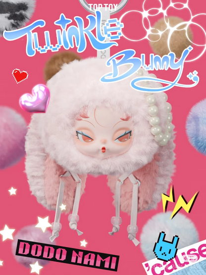#87 DODO NAMI Twinkle Bunny Series Plush Pendant Blind Box(per order)&amp;DODO NAMI Twinkle Bunny Series Blind Box 