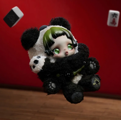 SKULLPANDA Lazy Panda Plush Doll Pendant (pre order)