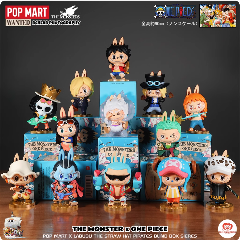 #990 THE MONSTERS x One Piece Series Figure