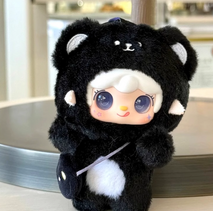 Yooki take a bite of bear