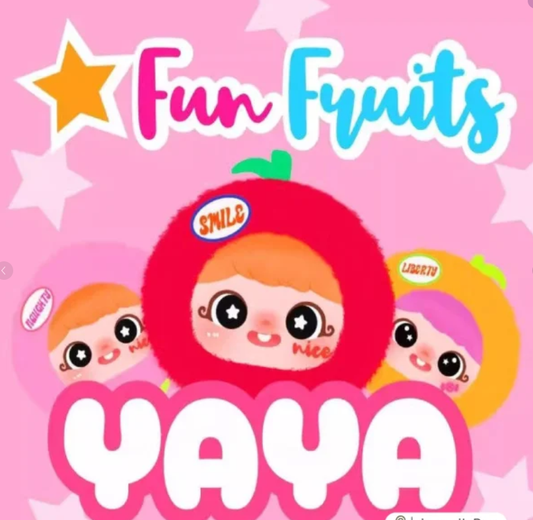 happy ghost YaYa - Little Naughty Plush Blind box&Fun Fruit Plush Pendant Blind box