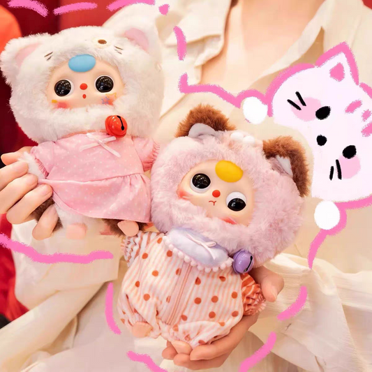 #20 Baby Three Cat Clothes Chest Series
